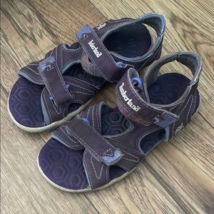 Timberland Kids Dark Purple Sandals​